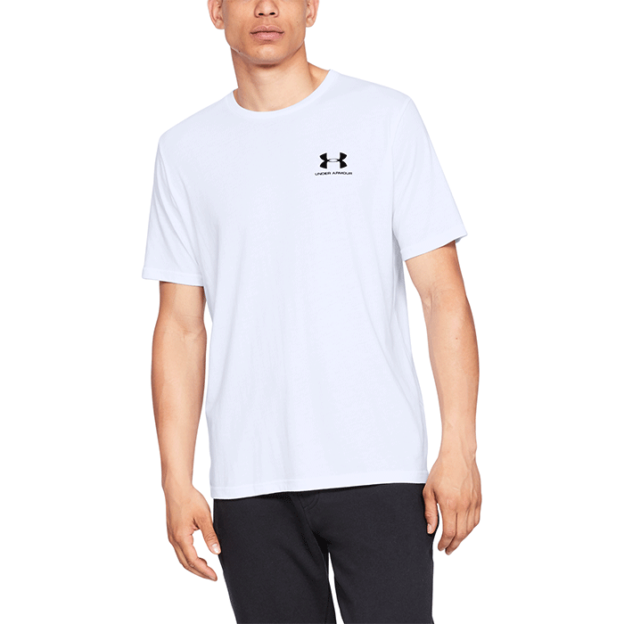 Under Armour 2P Sportstyle LC Short Sleeve Hvid XX-Large Herre