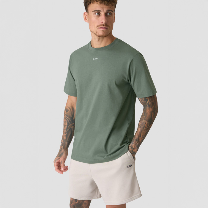 Everyday Bomulds T‑shirt Grøn