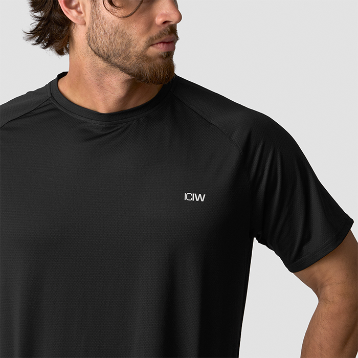Stride Raglan T-shirt Sort