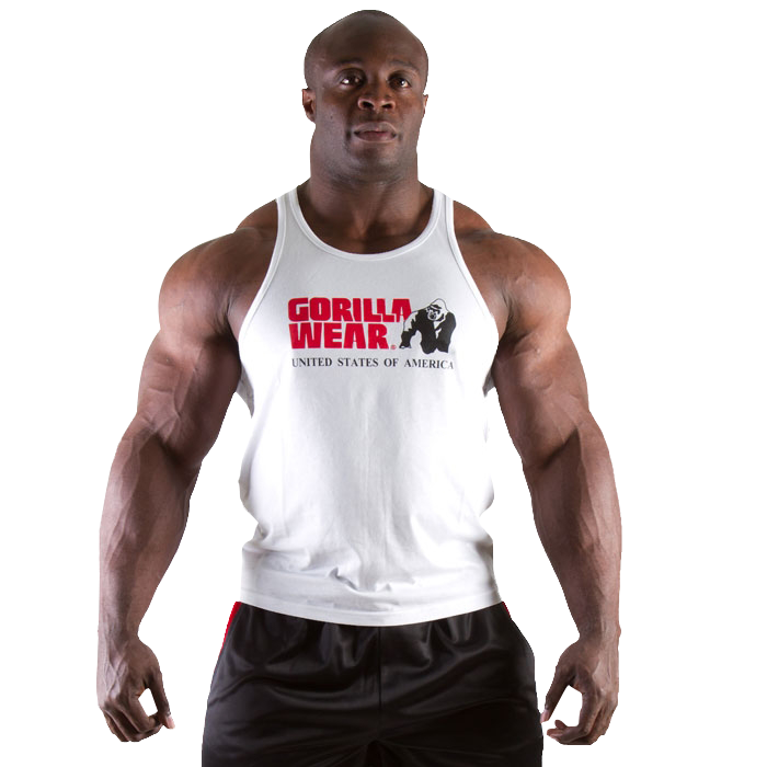 Gorilla Wear Classic Tank Top, S, White