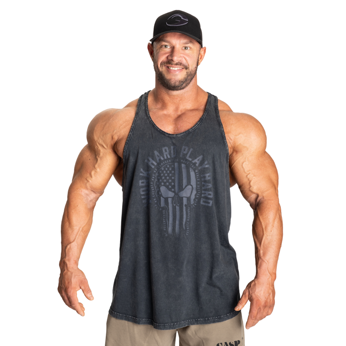 Skull Træningstop Sort