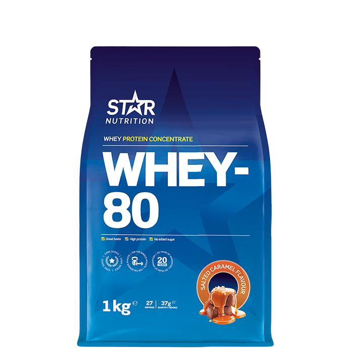 Star Nutrition Whey-80 Salted Caramel 1000g