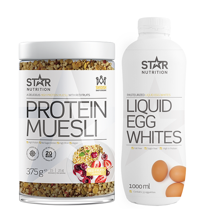 Star Nutrition Flydende æggehvider & Protein Muesli! unisex