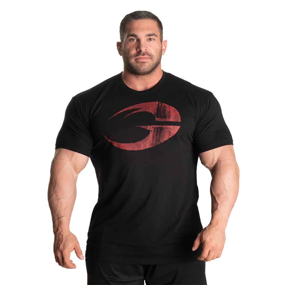 Cadet T-shirt Sort Rød