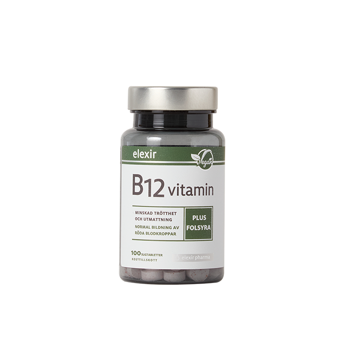 Vitamin B-12 Vegansk 100 tabletter