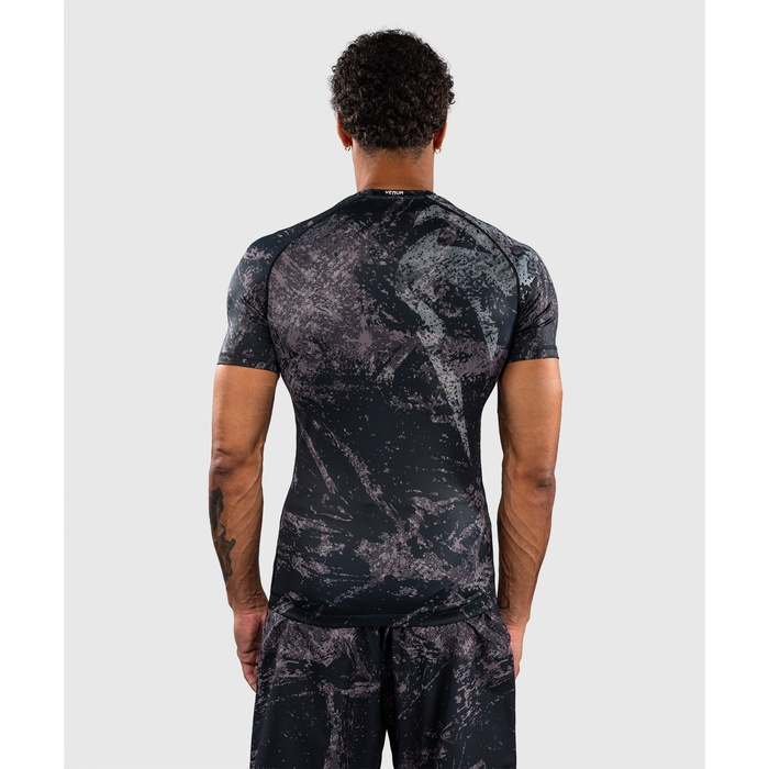 Venum RAGE & WORKOUT Short Sleeve Rashguard Black/Grey