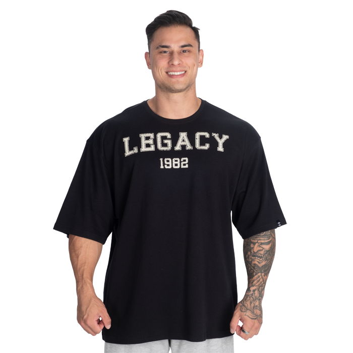 Legacy Thermal T‑Shirt Sort Beige