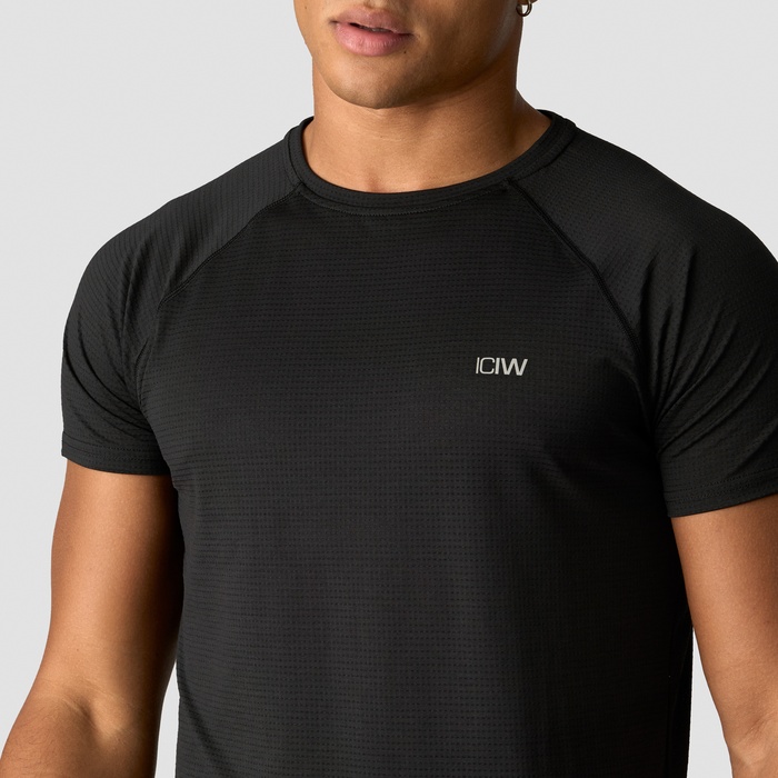 Trænings T shirt Sort