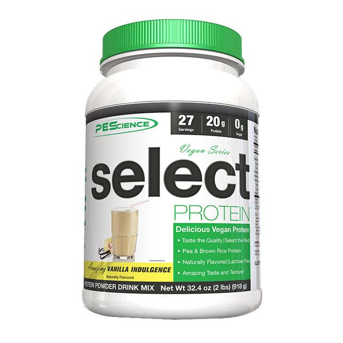 Vælg vegansk proteinpulver 27 portioner