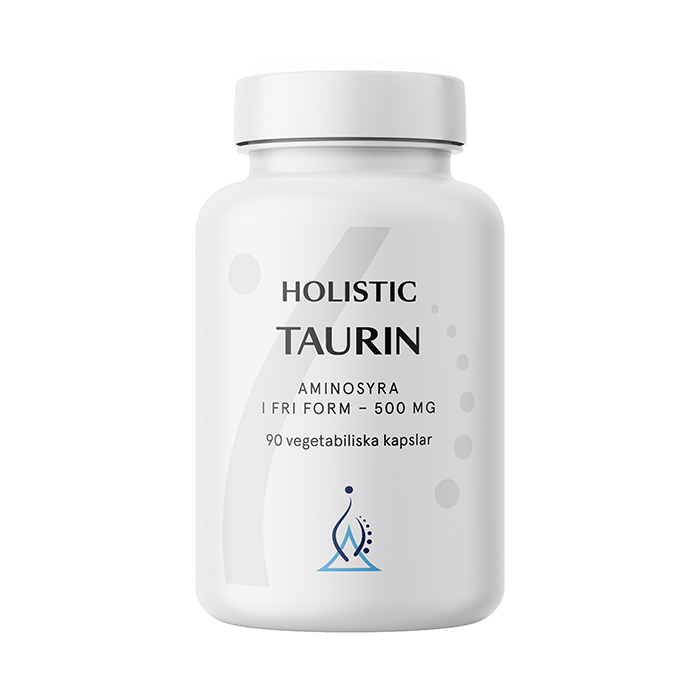 Taurin 500 mg 90 vegetabilske kapsler