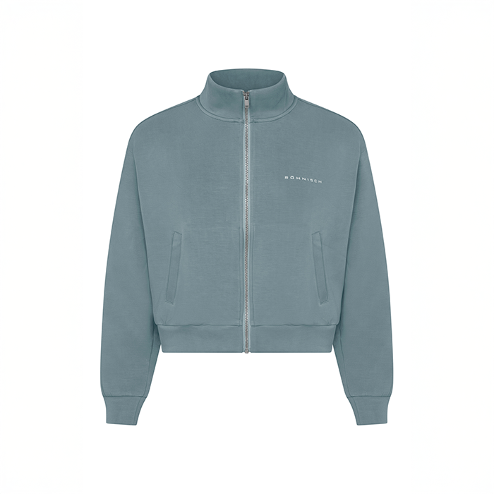 Scuba Hættetrøje med Lynlås Blå