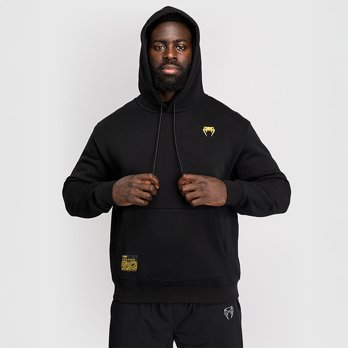 Serpenti Hoodies Sort S&oslash;lv Guld