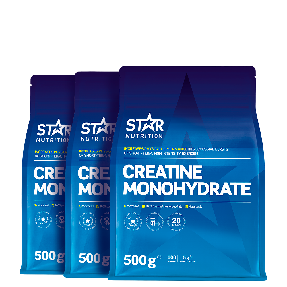 3 x Kreatin Monohydrat 500 g