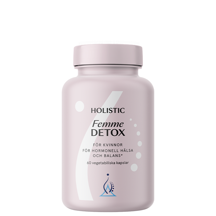 Femme Detox 60 vegetabilske kapsler fra Holistic