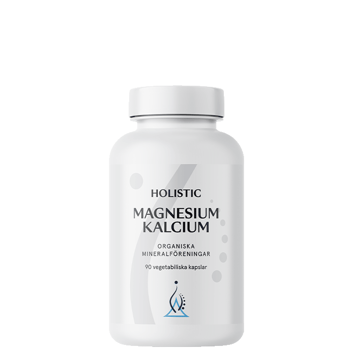 Magnesium-calcium, 80/40 mg (veg.), 100 kapsler