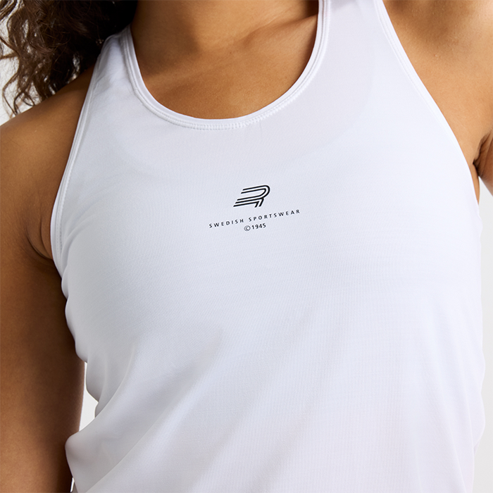 Motion Racerback Linne Hvid