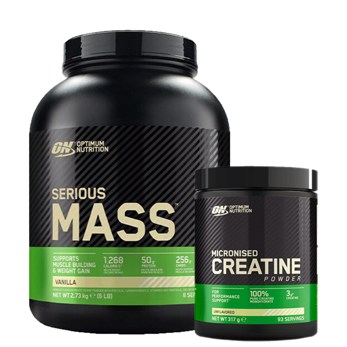 Serious Mass Gainer 2727 g + Kreatinpulver 300 g
