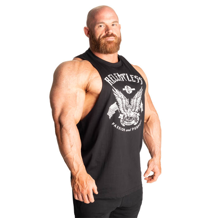Relentless Cut Out T‑Shirt Sort Hvid
