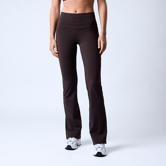 Fuse Flared Tights, Coffee