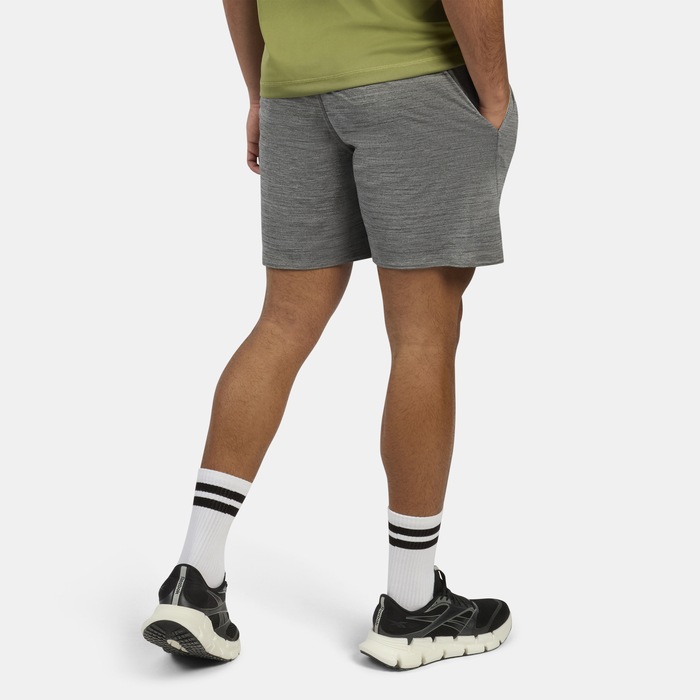 ID Train Strikkede Tr&aelig;ningsshorts Gr&aring;