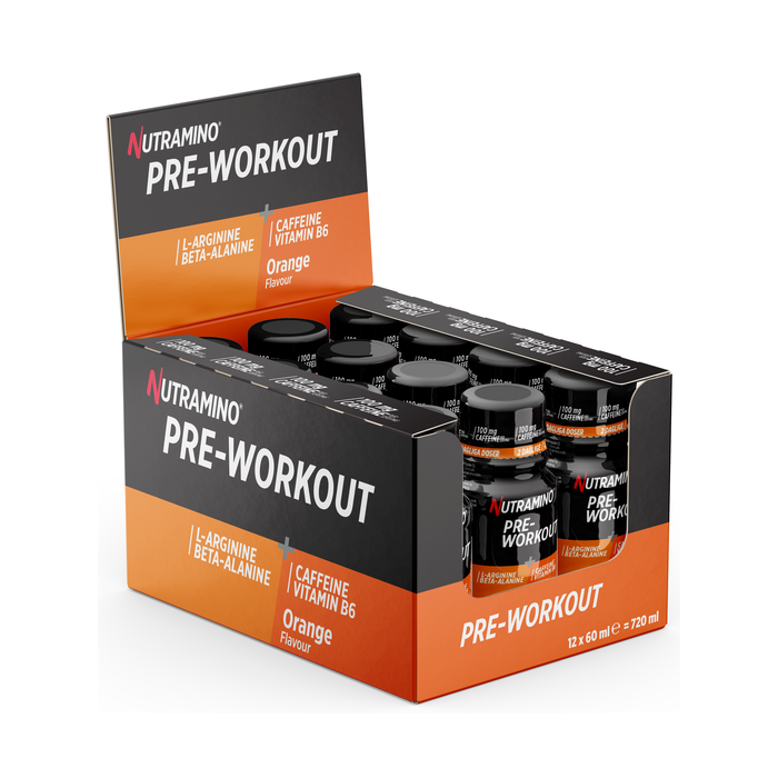 12 x Nutramino PWO Shot, 60 ml