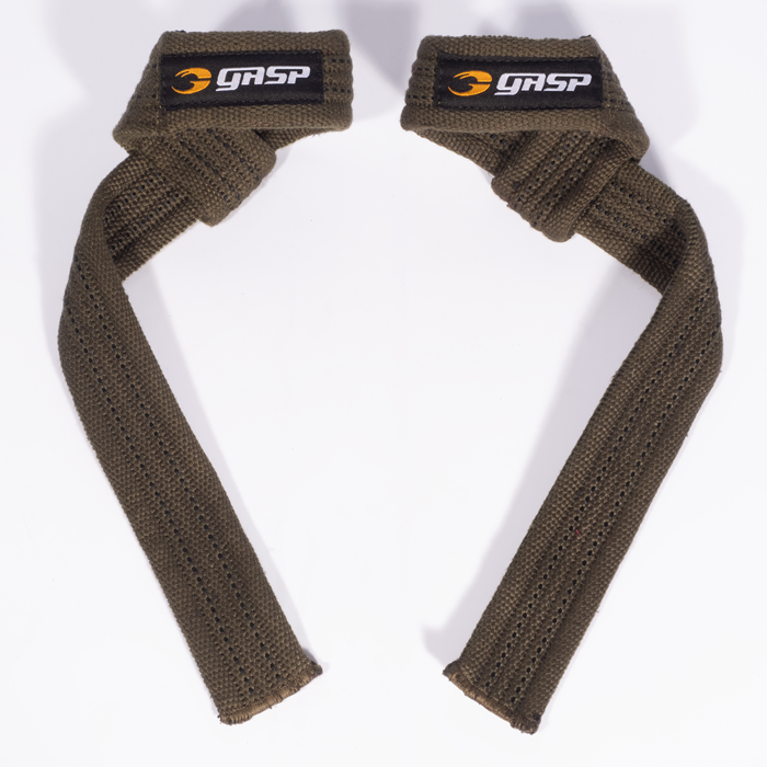Gasp Lifting Straps, Green/Black
