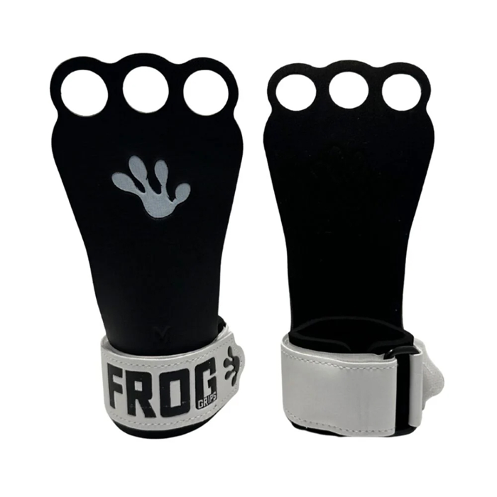 Frog Grips Base HD Tr&aelig;ningsgreb 2.0 3 Huller Sort Hvid