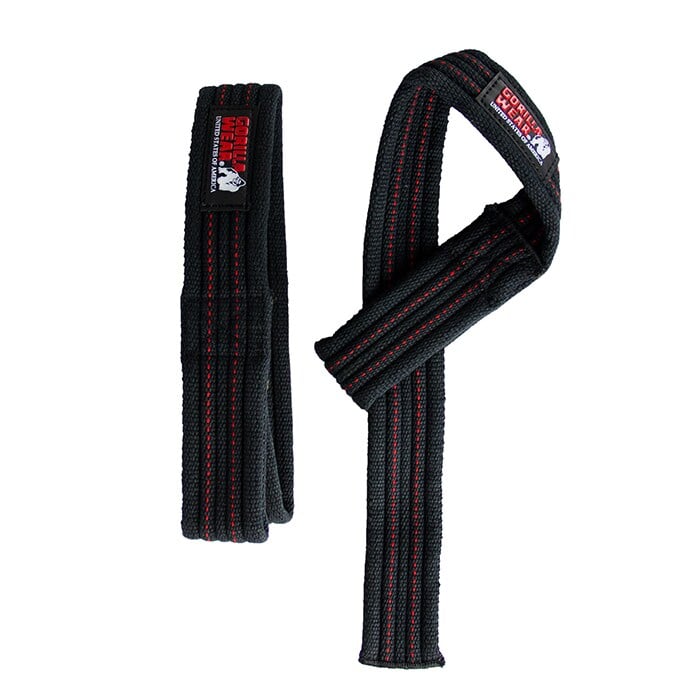 Hardcore Lifting Straps Sort/Rød billede