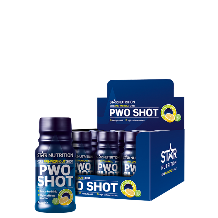 Star Nutrition PWO Shot Lemon Lime 12x60ml