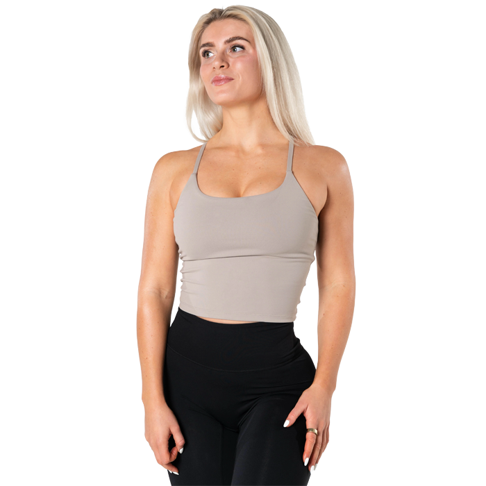 Relode Core Singlet Top, Beige