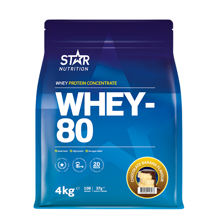 Whey-80 Valleprotein 4 kg