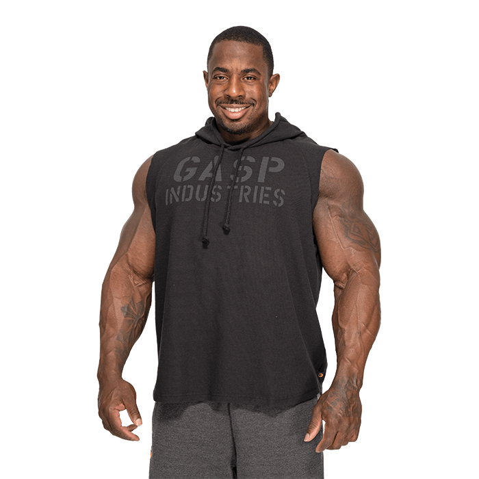 Thermal Kortærmet Hoodie Sort