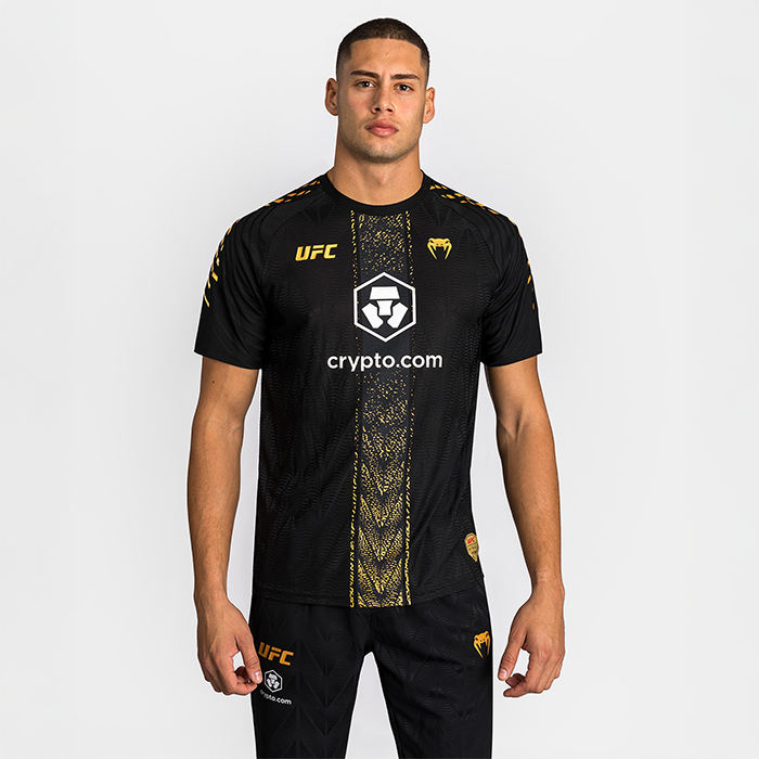 UFC Zenith by Venum Fight Night Trøje Jersey Sort Guld