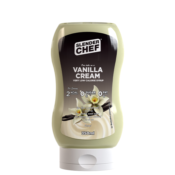 Slender Chef Syrup, 350 ml, Vanilla Cream