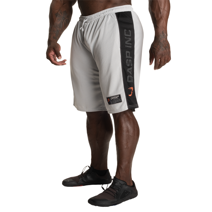 No1 Mesh Shorts Hvid Sort