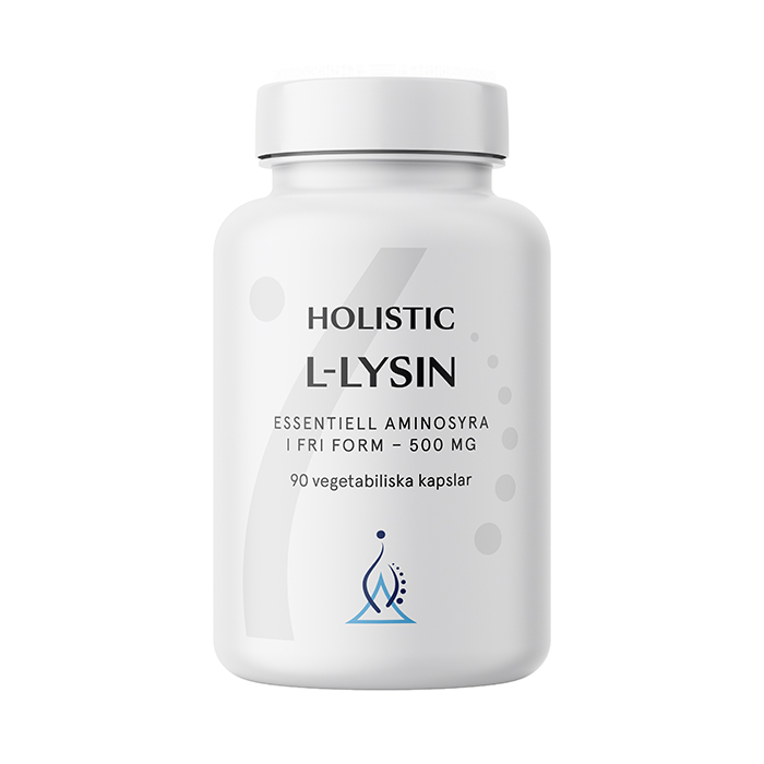 Holistic - L-lysin 500 mg 90 vegetabiliska kapslar