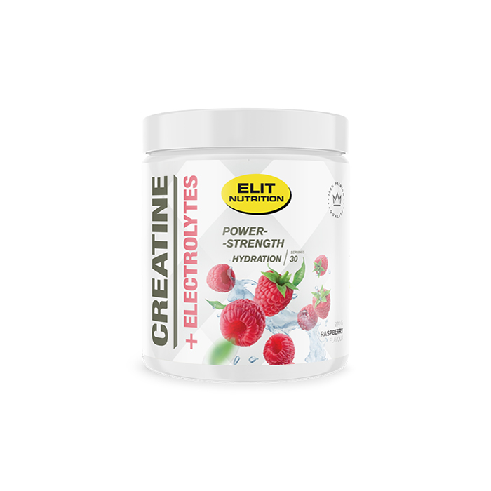 ELIT Creatine + Electrolytes, Raspberry, 270 g