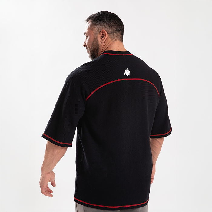 Finley Oversized T-shirt Sort R&oslash;d