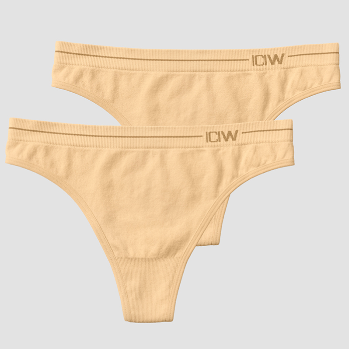 Everyday Seamless Trusse 2-pack Beige