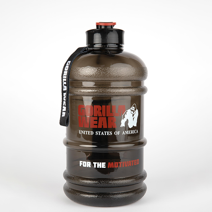 Kande Vandflaske 2,2 L Transparent Sort
