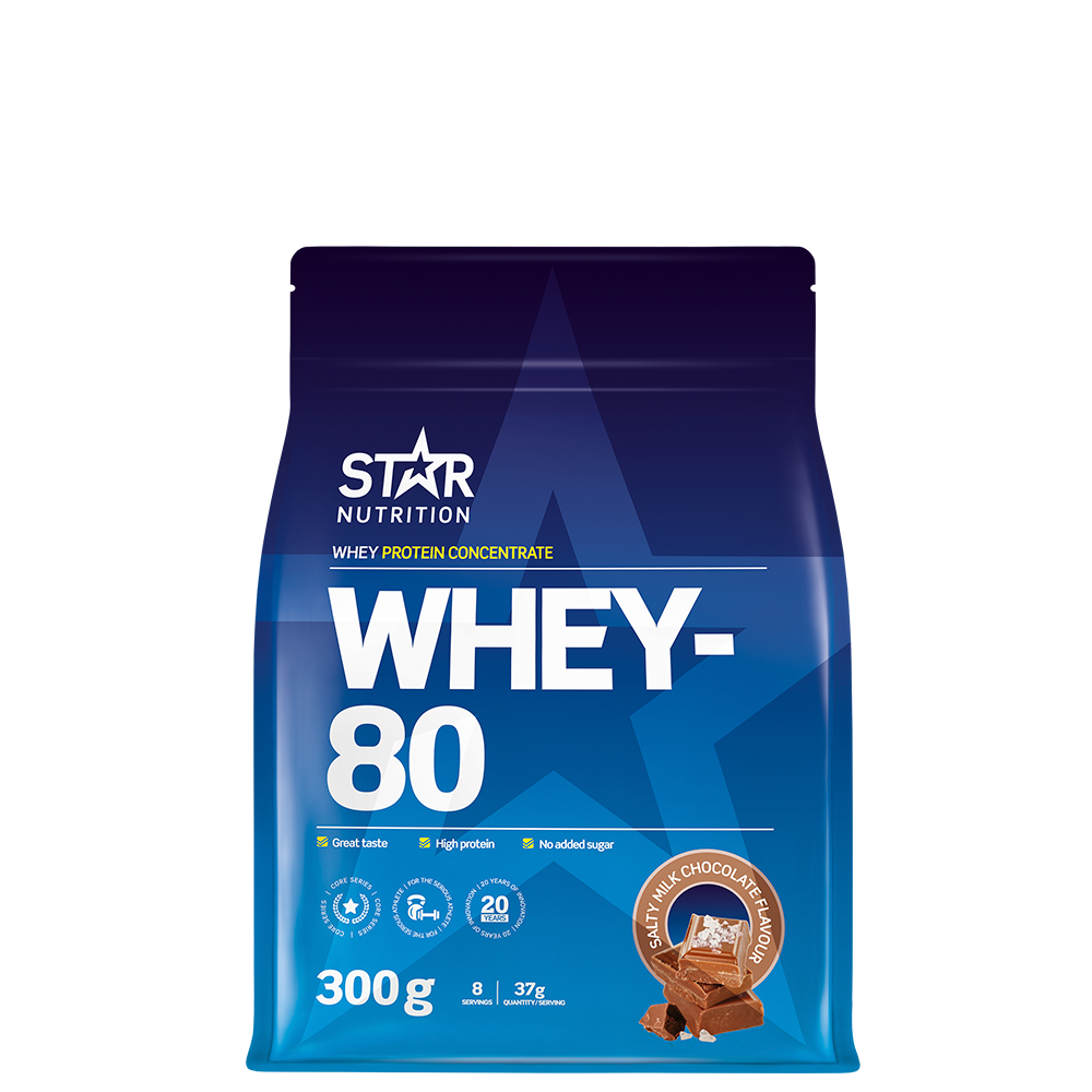 Whey-80 Salty Milk Chocolate 300 g