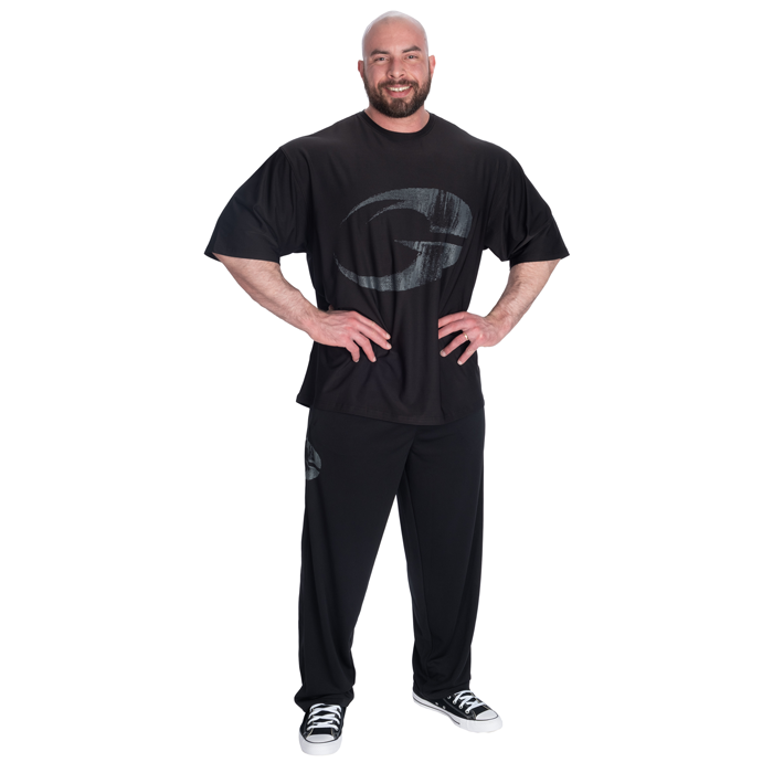 Mesh Iron T-shirt Sort