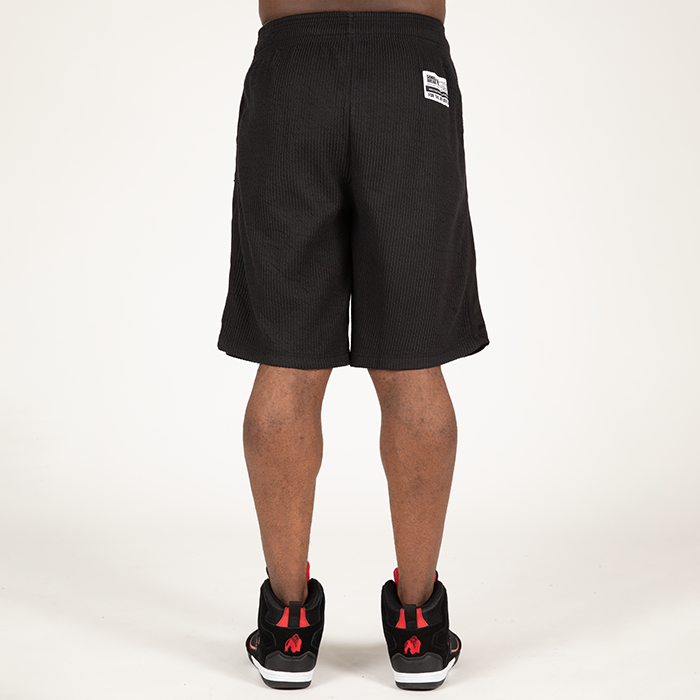 Augustine Old School Shorts, Black/Red