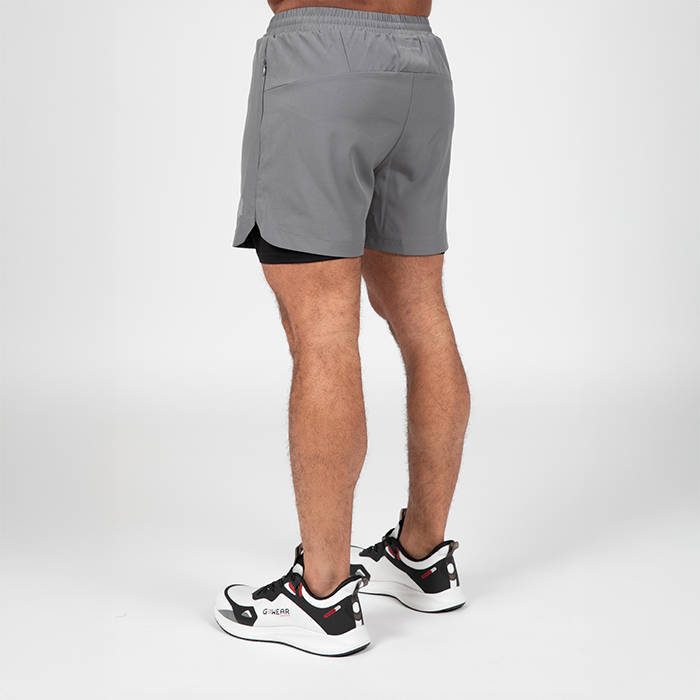 Cortez 2-In-1 Shorts Gr&aring;