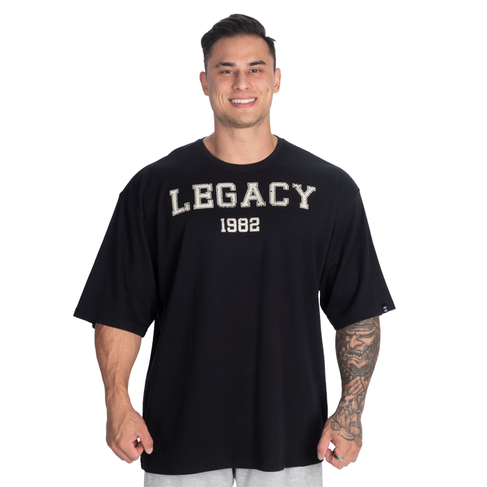 Legacy Thermal T‑Shirt Sort Beige