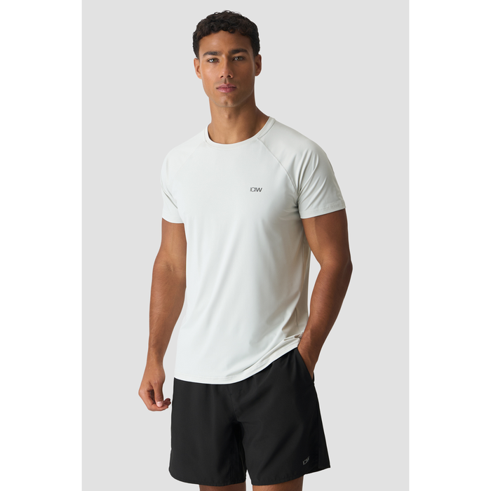 Workout Melange T-shirt Lysegrå