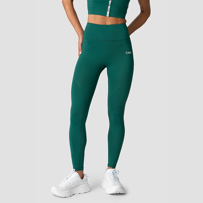 Contrast Tights Grøn
