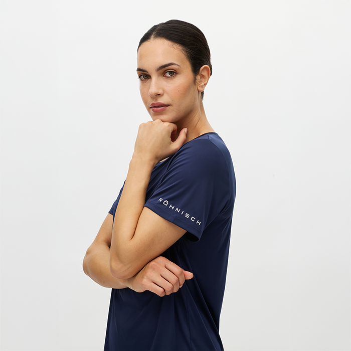 Team Logo T‑shirt Indigo
