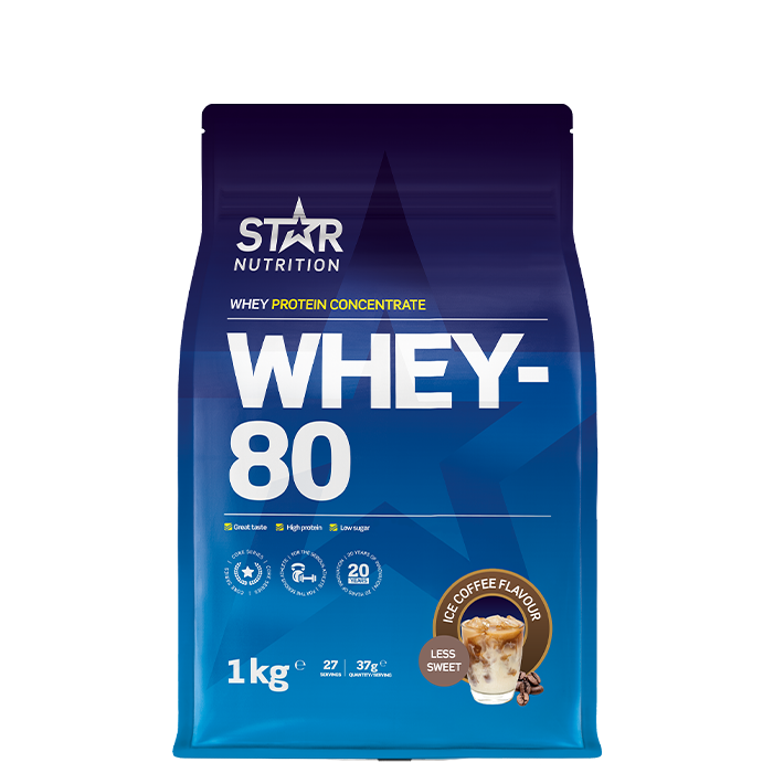 Whey-80 Valleprotein 1 kg