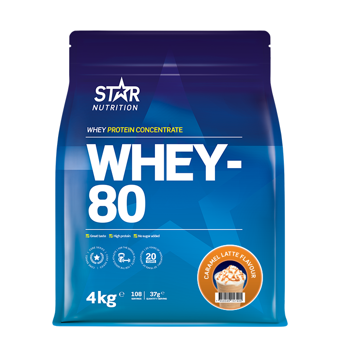 Whey-80 Valleprotein 4 kg